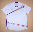 FAYG019-1 白色羽毛球衫