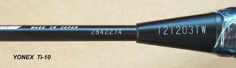 YONEX Ti-10p̖(ho)