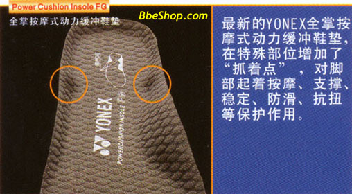 YONEX˹ëЬPower Cushion Insole FGOӋ